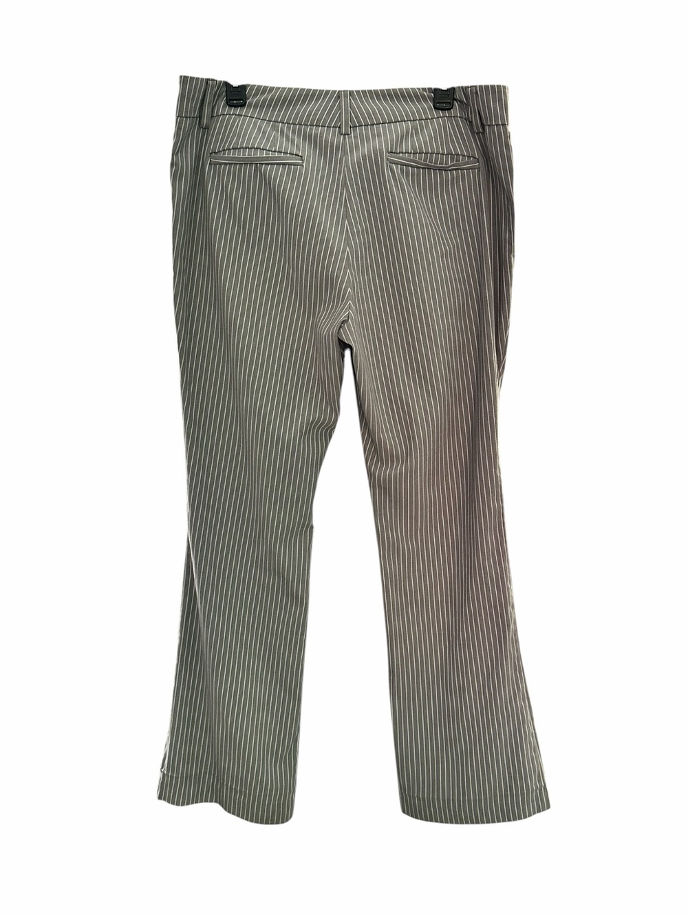 New York & Company Woman’s Gray Pinstripe Stretch Dress Pants - Size 14 - Picture 2 of 6